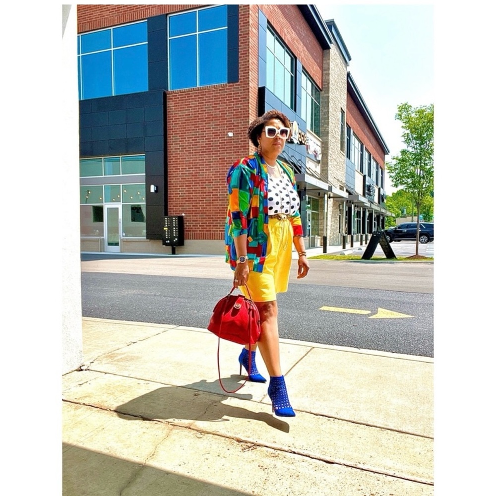 Vintage Colorblock Jacket